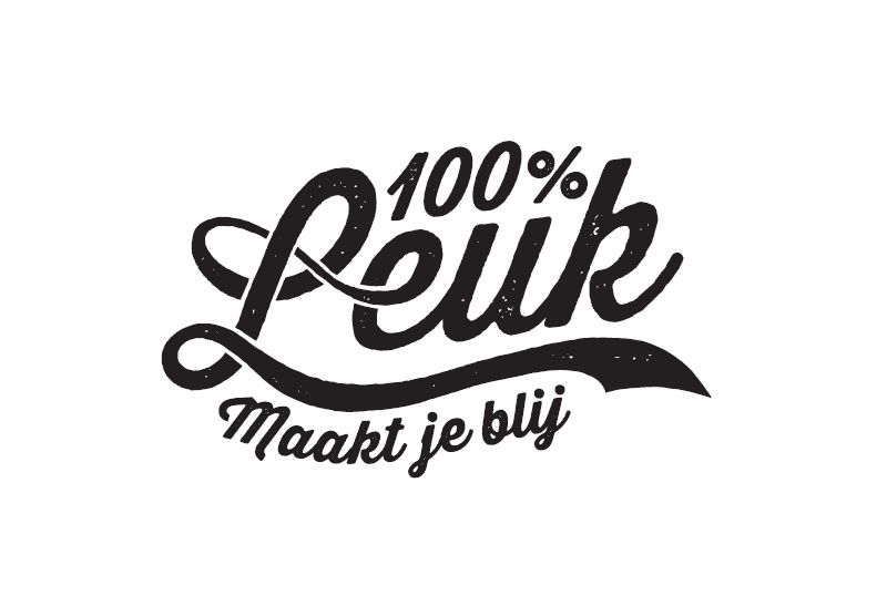 100% leuk maakt je blij