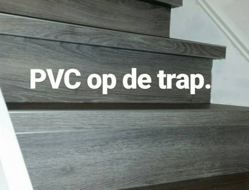 Traprenovatie met PVC